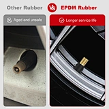 TR412 Brass Stem EPDM Rubber Snap-in Short Tire Valve Stem